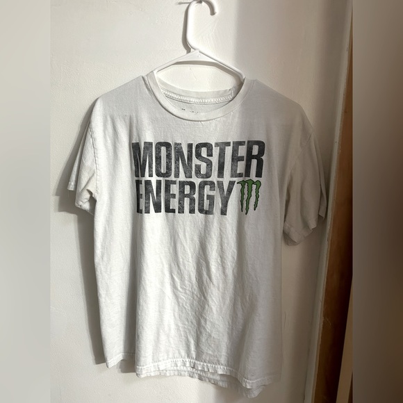 MONSTER ENERGY Other - Medium white monster energy tee shirt